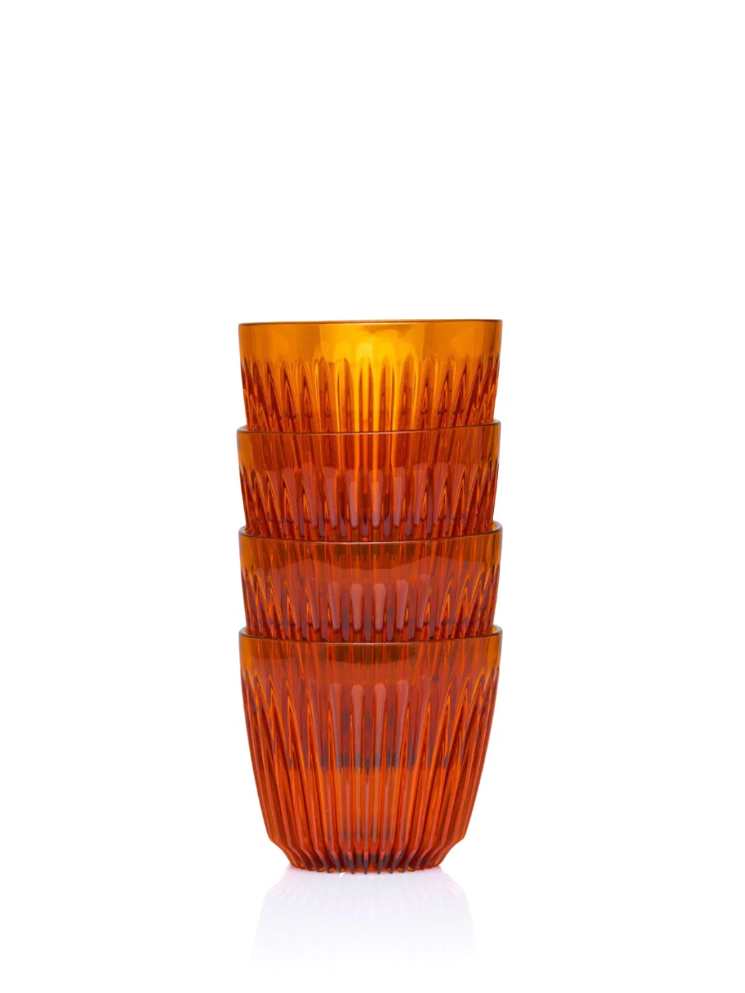 HUSKEE ReLatest Cup (177ml/6oz) - Amber / 4-Pack - Image 3