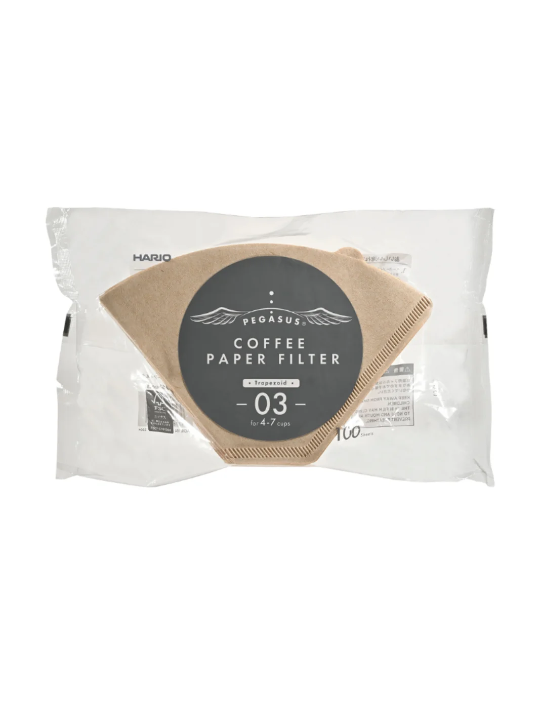 HARIO Pegasus 03 Filters (100-Pack) - Image 2