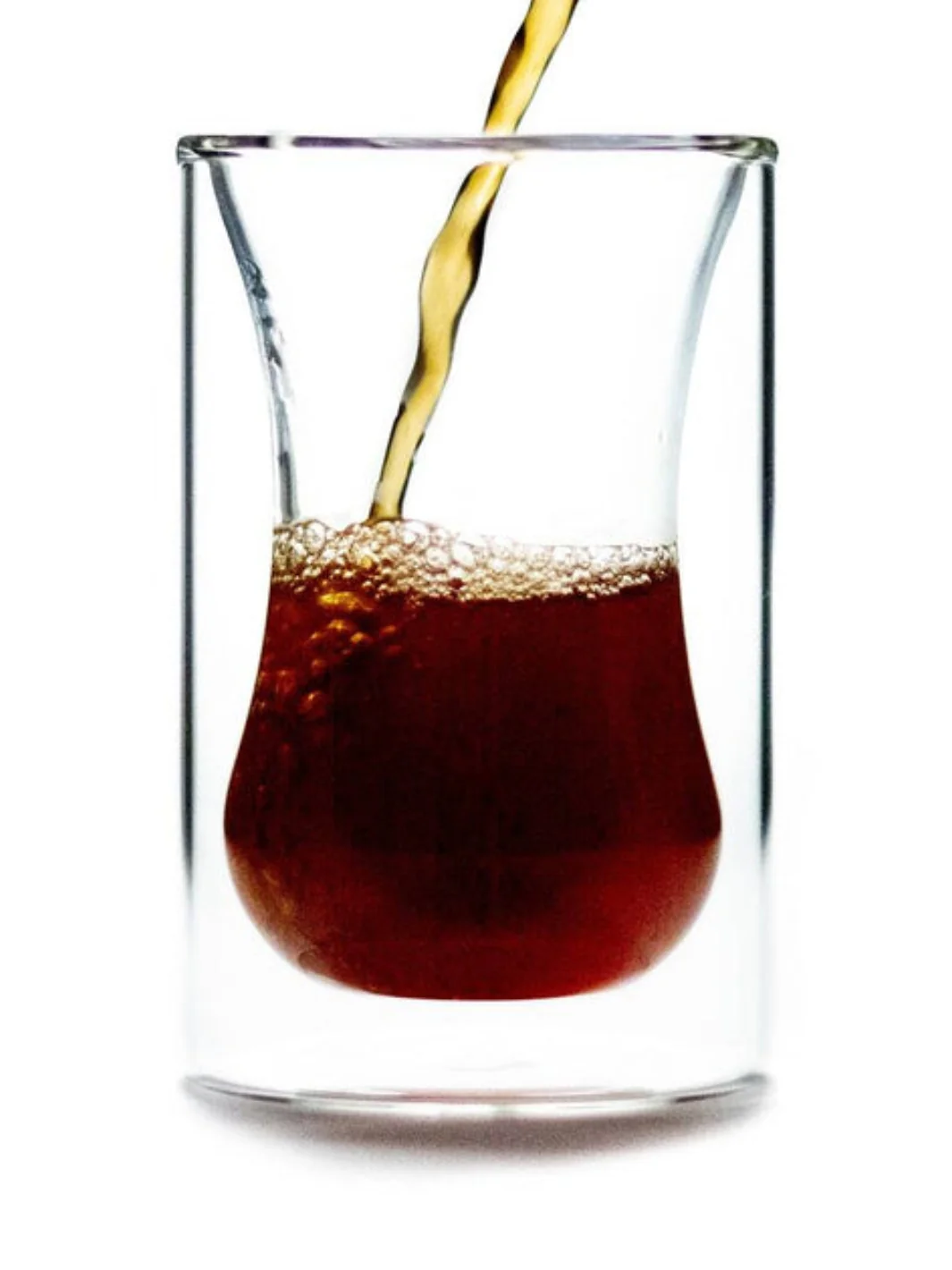 SAINT ANTHONY INDUSTRIES Dual Wall Plum Bottom Snifter Coffee