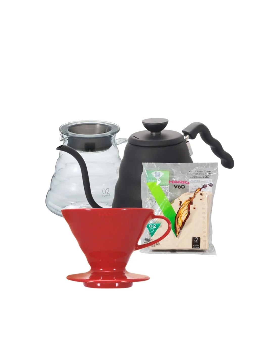 HARIO V60 Essentials Bundle Brewer - Image 2