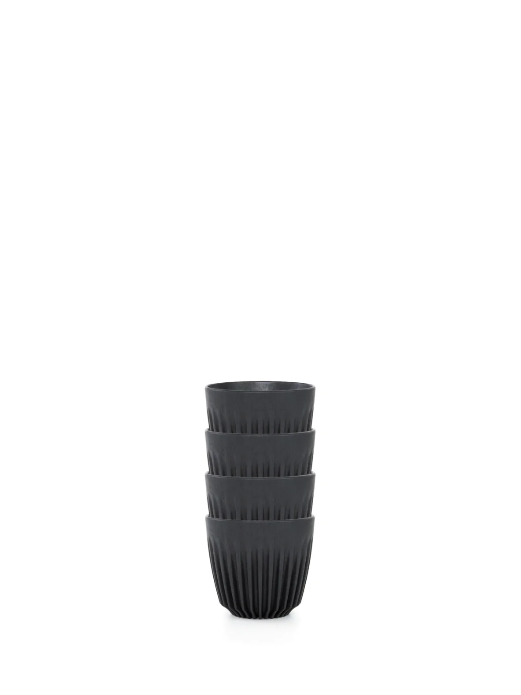 HUSKEE Original Espresso Cup (88ml/3oz) - Charcoal / 4-Pack - Image 3
