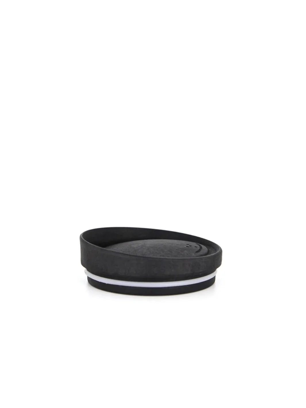 HUSKEE Original Cup + Lid (355ml/12oz) (Zero Waste) - Charcoal - Image 5