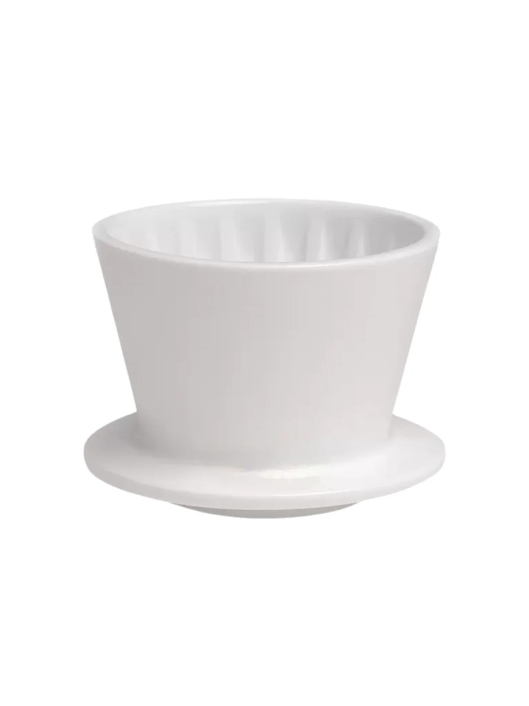 TIMEMORE Crystal Eye B75 Dripper (Ceramic) (White) Brewer