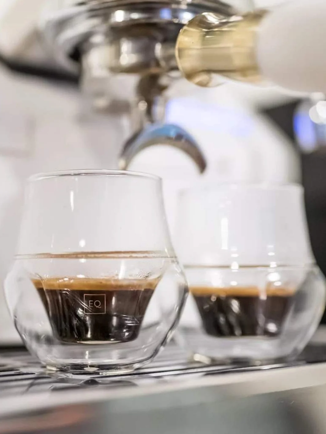 KRUVE PROPEL Espresso Glasses (75ml/2.5oz) (2-Pack) - Smoke - Image 2
