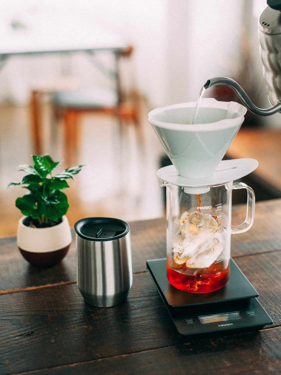 HARIO V60 MUGEN Dripper (Ceramic) Brewer - Image 5