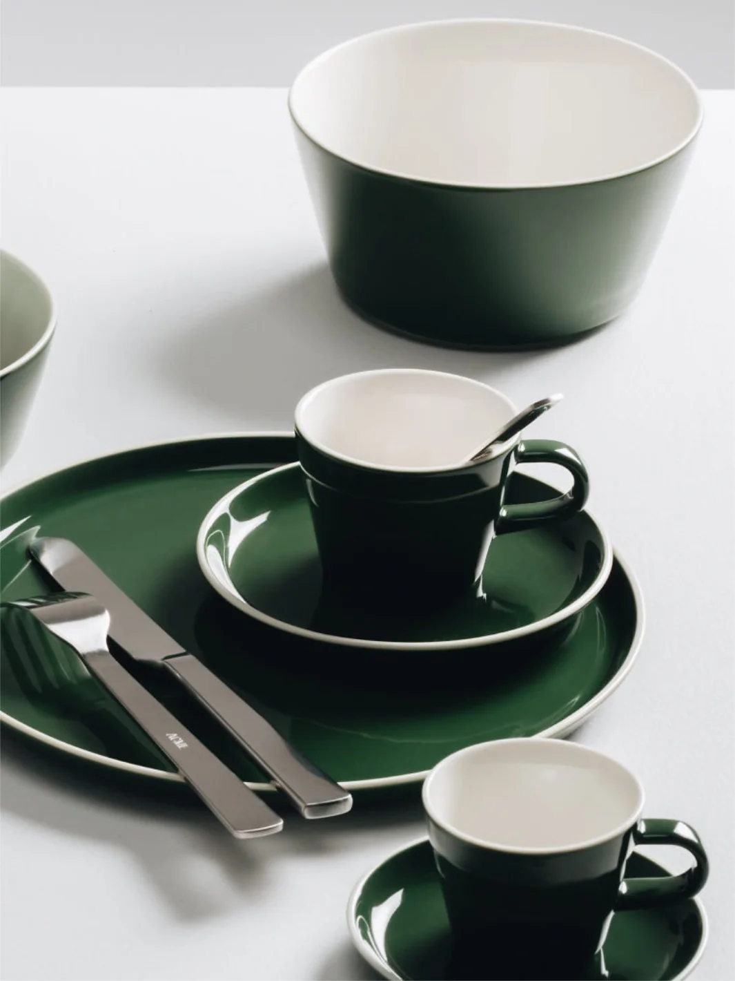 ACME Roman Medium Saucer (⌀15cm/5.91in) - Milk / 36-Pack - Image 3