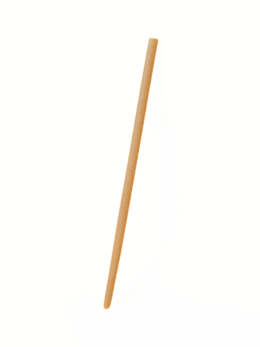 LITTLE GREEN PANDA Paper-Wrapped Home Compostable Straw (⌀8x210mm/⌀0.3x8.3in) (Angled Cut) (180-Pack)