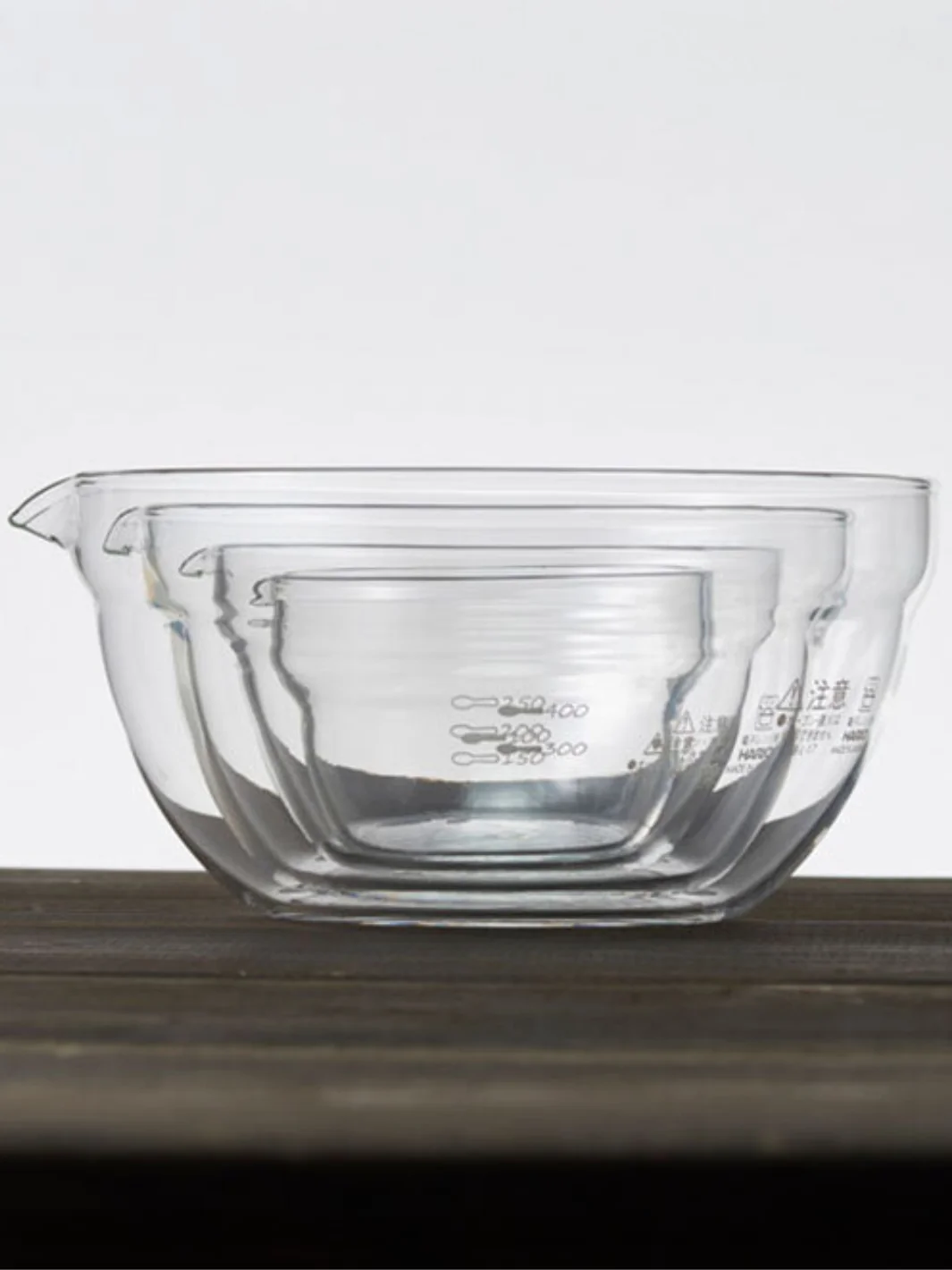 HARIO Mixing Bowl with Spout 4-Piece Set - Image 6