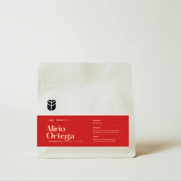 Subtext - Alirio Ortega: Red Bourbon Coffee