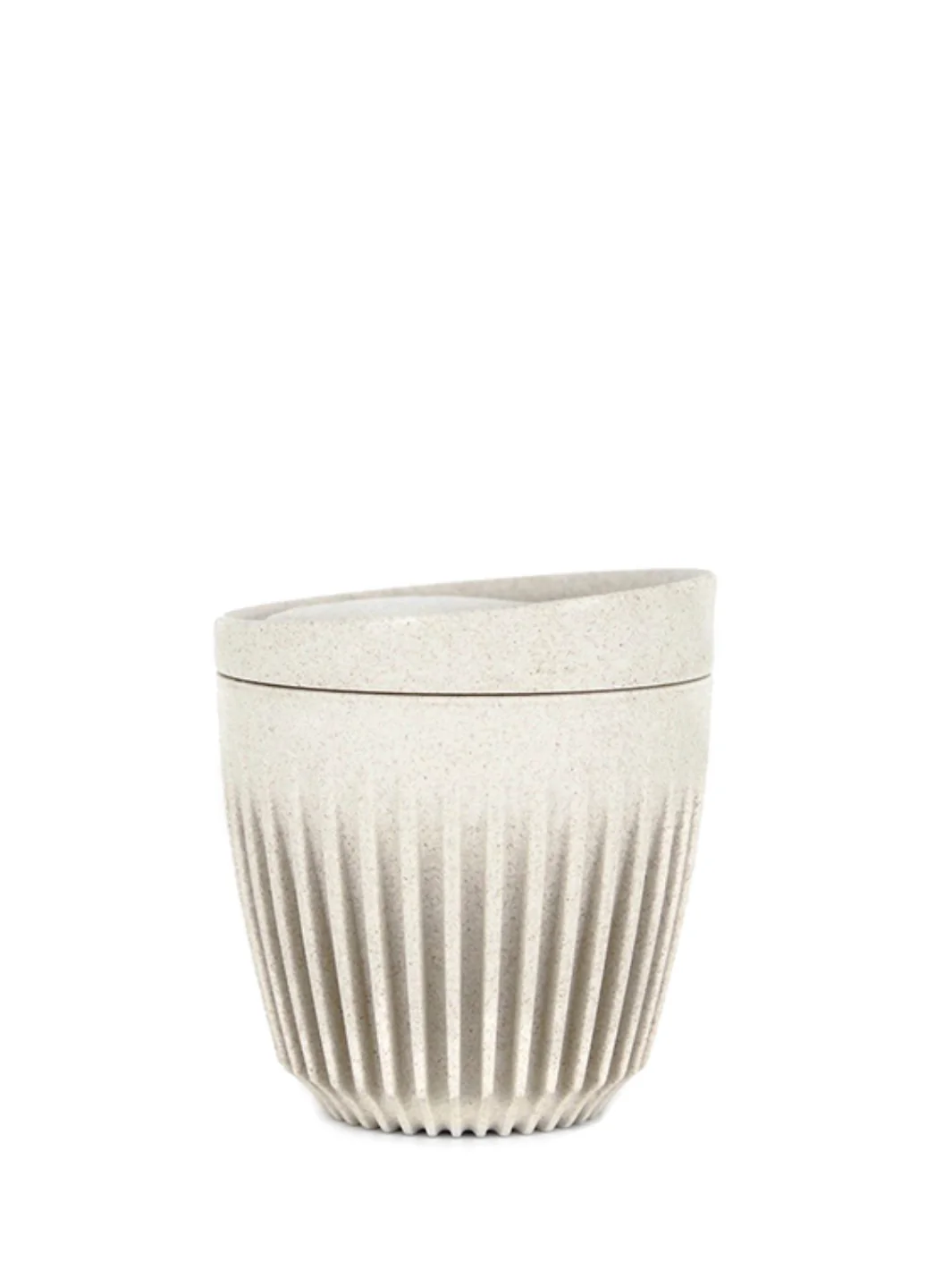 HUSKEE Original Cup + Lid (177ml/6oz) (Zero Waste) - Natural - Image 2