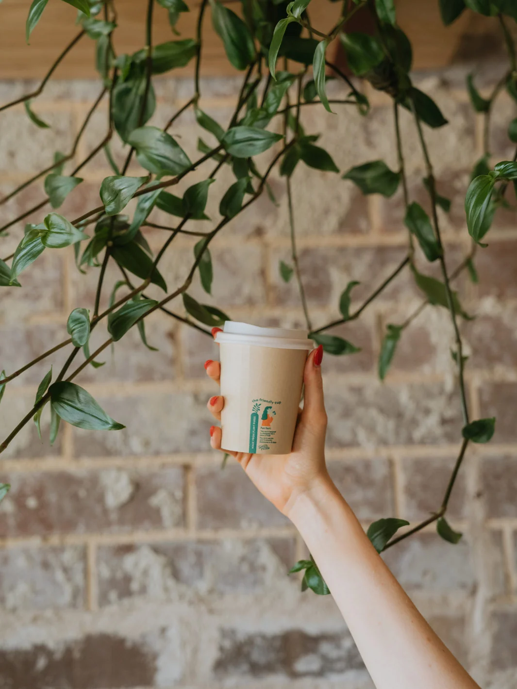 LITTLE GREEN PANDA Home Compostable Paper Cup (1000-Pack) (Brown) - 8oz/236ml - Image 3