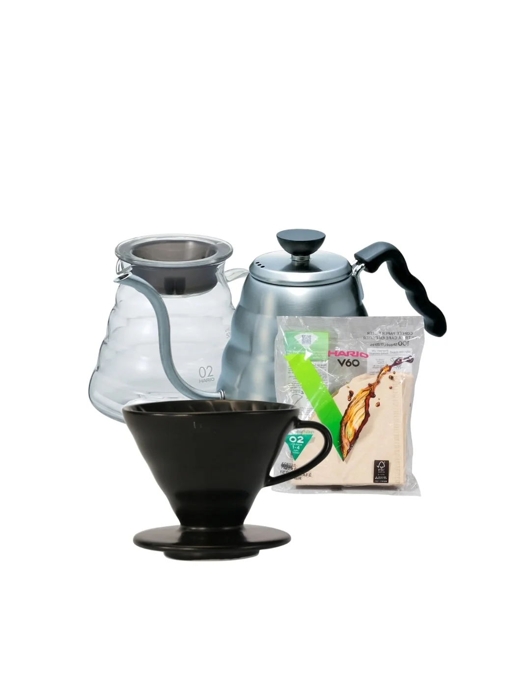 HARIO V60 Essentials Bundle Brewer