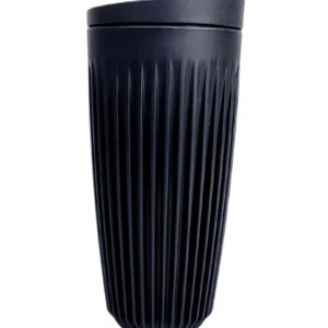 HUSKEE Original Cup + Lid (473ml/16oz) (Zero Waste) - Charcoal