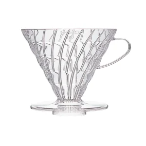 HARIO V60-03 Dripper (Plastic) (Clear) Brewer