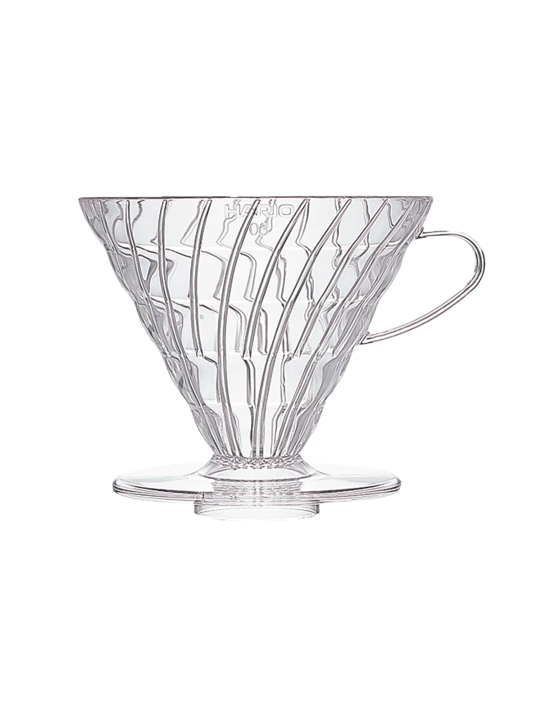 HARIO V60-03 Dripper (Plastic) (Clear) Brewer