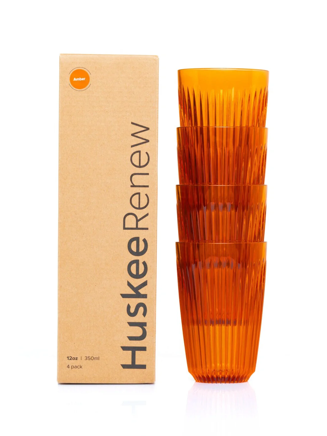 HUSKEE Renew Cup (355ml/12oz) - Amber / Single Cup - Image 5