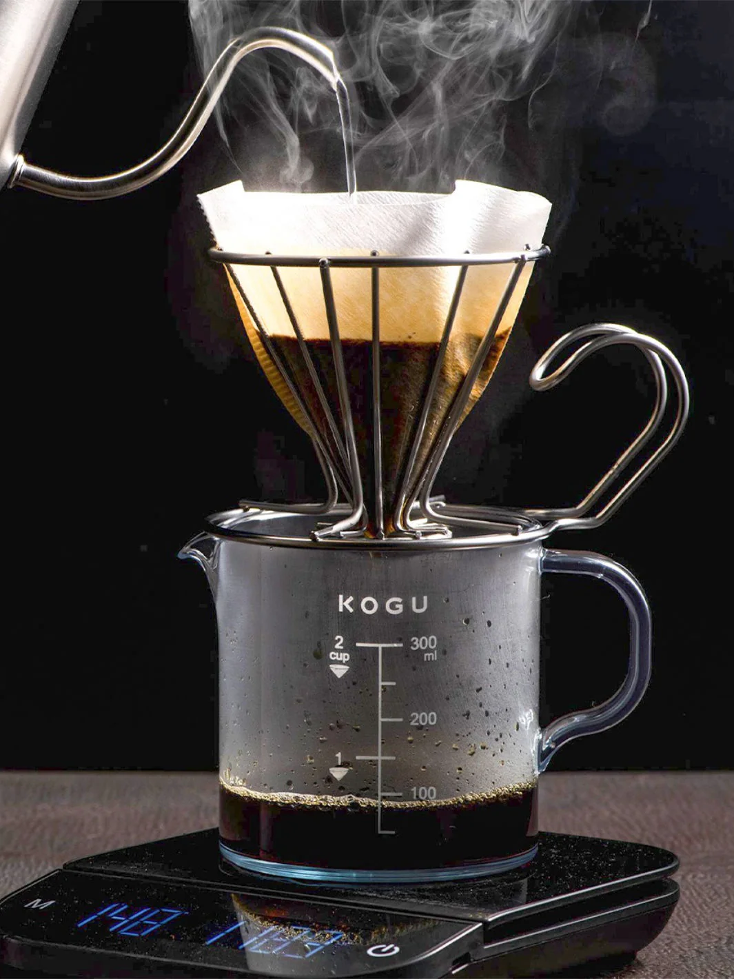 KOGU Crack-Resistant Smart Server (300ml/10.14oz) Decanter - Image 4