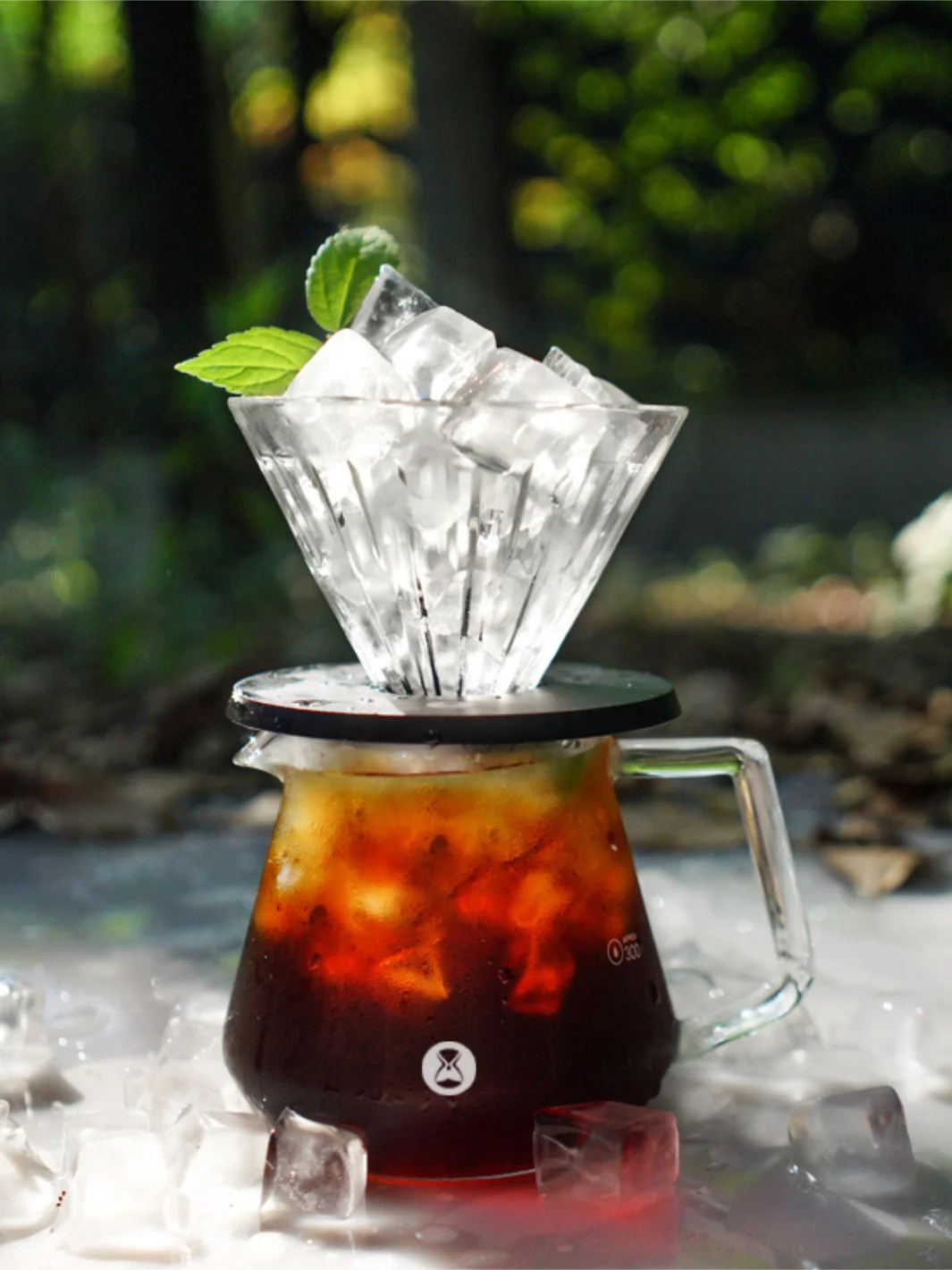 TIMEMORE Crystal Eye Glass Dripper (w/ Holder) - 01 (1-2 cups) - Image 5